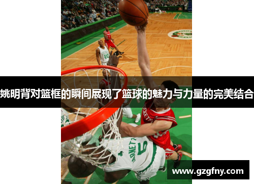 姚明背对篮框的瞬间展现了篮球的魅力与力量的完美结合